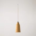Lámpara Cottage con pantalla de cerámica y adaptador para carril.