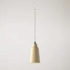 Lámpara Cottage con pantalla de cerámica y adaptador para carril.