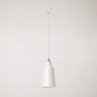 Lámpara Cottage con pantalla de cerámica y adaptador para carril.