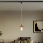 Lámpara de araña con pantalla plana de cerámica