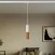 Lámpara colgante para carril con doble pantalla Tub-E14