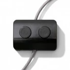 Interruptor de pie de un polo doble. 662