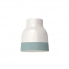 Pantalla Vaso de cerámica bicolor - Made in Italy