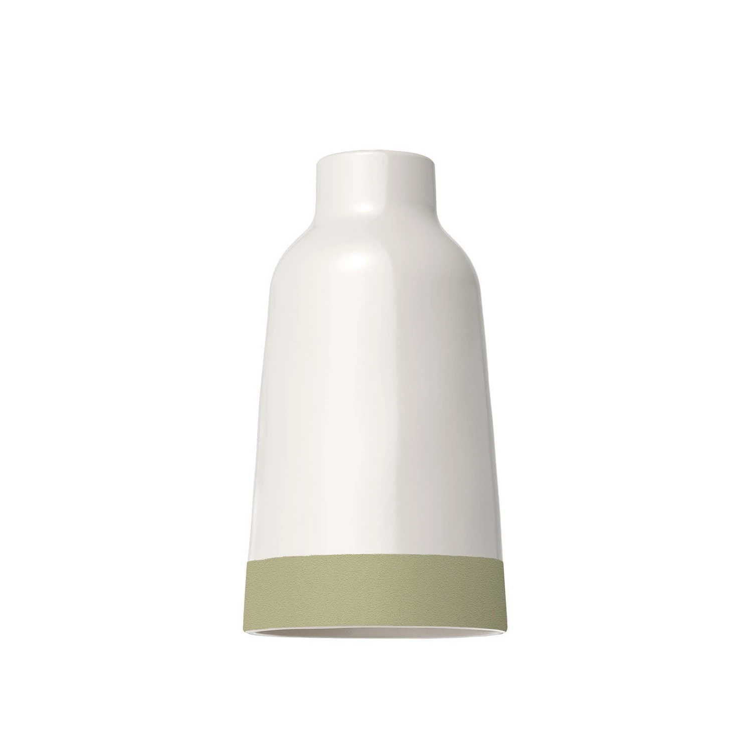 Pantalla Botella de cerámica bicolor - Made in Italy