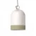 Pantalla Campana Mini XS bicolor de cerámica, colección Materia - Made in Italy