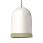 Pantalla Campana XL, en cerámica bicolor - Made in Italy
