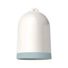 Pantalla Campana XL, en cerámica bicolor - Made in Italy