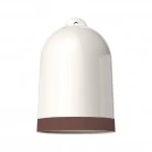 Pantalla Campana XL, en cerámica bicolor - Made in Italy