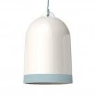 Pantalla Campana XL, en cerámica bicolor - Made in Italy