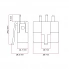 Enchufe DCL 2P+T