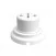 Kit de toma de derivación italiana10/16A de pared y base de porcelana