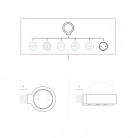 Caja de conexiones y kit de base para Creative-Tubes