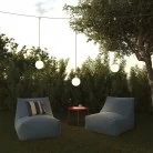 Pantalla redonda para interiores y exteriores