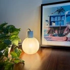 Pantalla redonda para interiores y exteriores