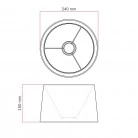 Pantalla Athena para lámpara de mesa
