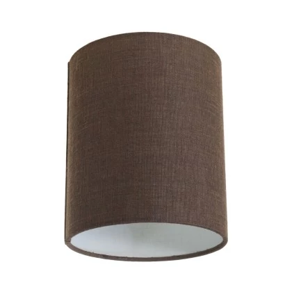 Pantalla Cilíndro textil con casquillo E27