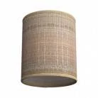 Pantalla Cilíndro textil con casquillo E27