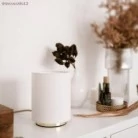 Pantalla Cilíndro textil con casquillo E27