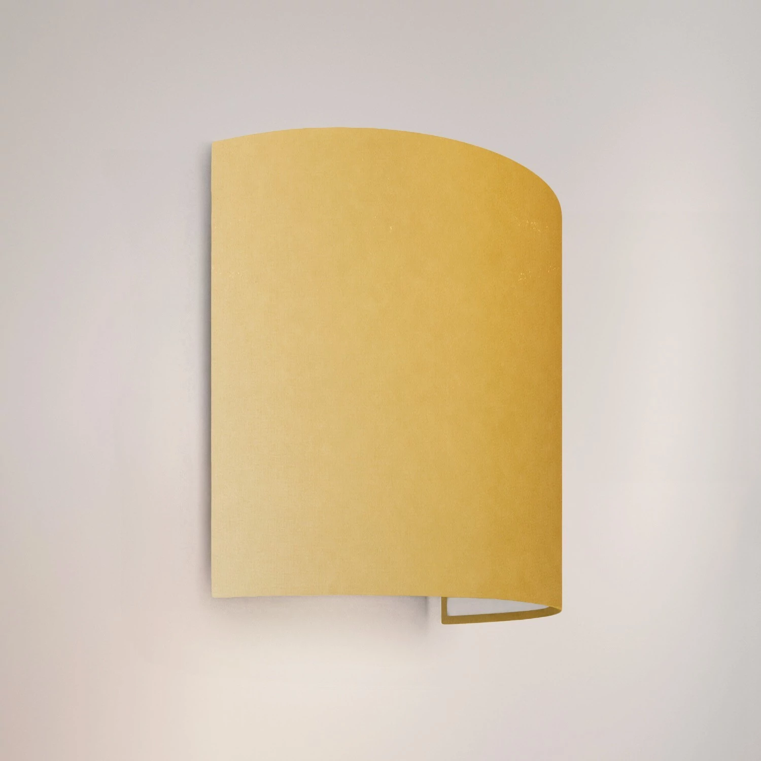 Lámpara de pared con pantalla de tela Made in Italy