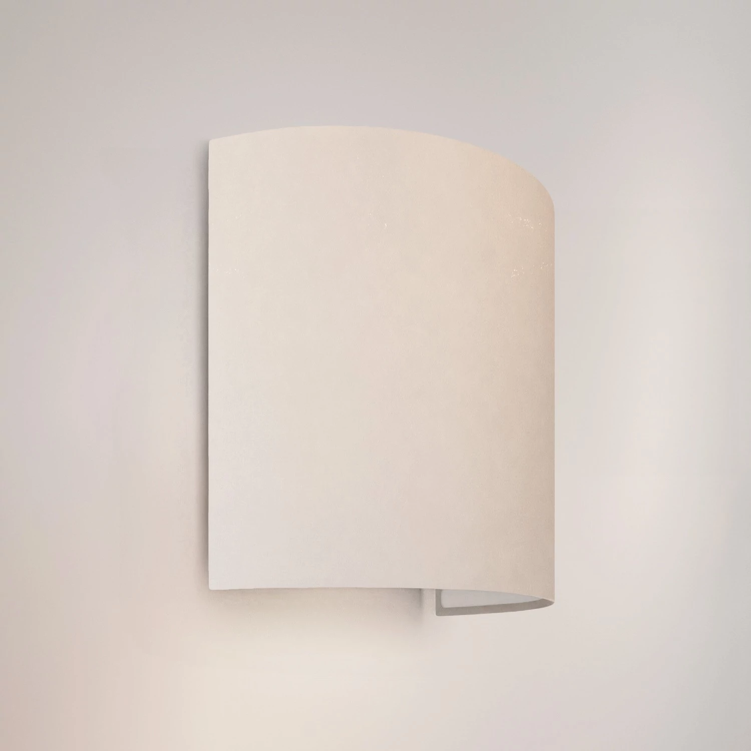 Lámpara de pared con pantalla de tela Made in Italy