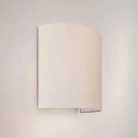 Lámpara de pared con pantalla de tela Made in Italy