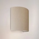 Lámpara de pared con pantalla de tela Made in Italy