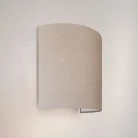Lámpara de pared con pantalla de tela Made in Italy