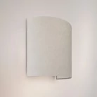 Lámpara de pared con pantalla de tela Made in Italy