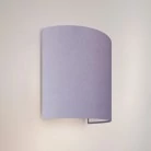 Lámpara de pared con pantalla de tela Made in Italy