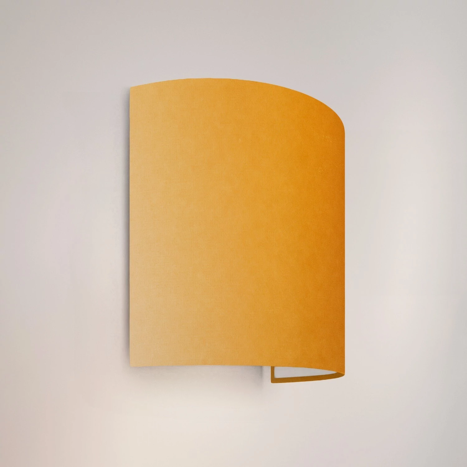 Lámpara de pared con pantalla de tela Made in Italy