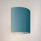 Lámpara de pared con pantalla de tela Made in Italy