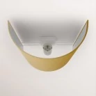Lámpara de pared con pantalla de tela Made in Italy