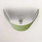 Lámpara de pared con pantalla de tela Made in Italy