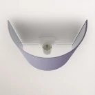Lámpara de pared con pantalla de tela Made in Italy