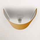 Lámpara de pared con pantalla de tela Made in Italy