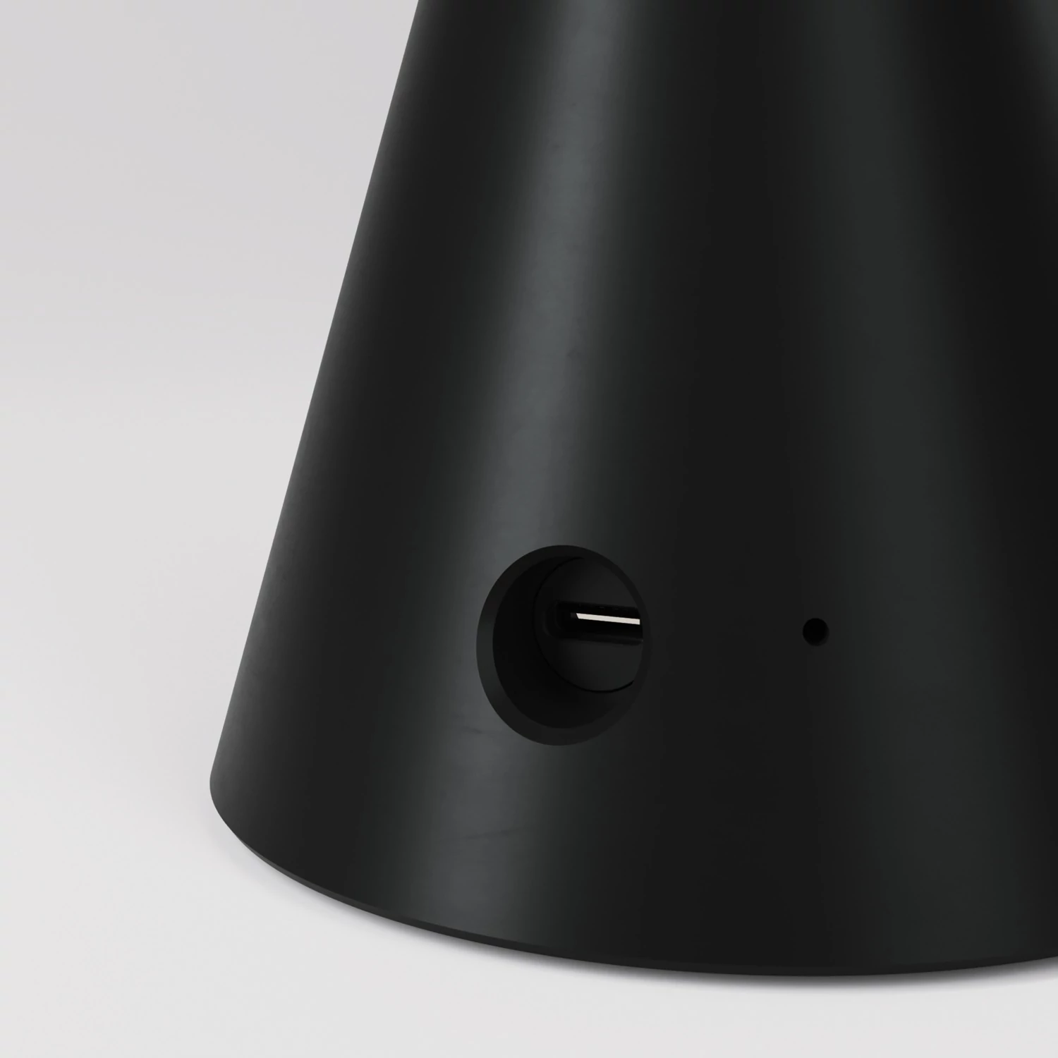 Lámpara sin cables Cabless11 con adaptada para añadir pantalla