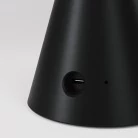 Lámpara sin cables Cabless11 con pantalla Impero de tela