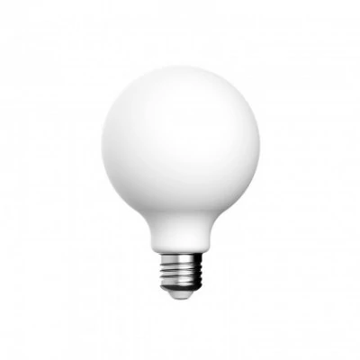 Bombilla LED G95 efecto porcelana alto flujo luminoso