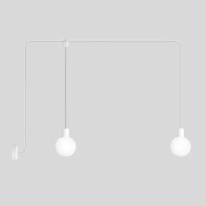 Lámpara IP65 con 2 luces y pantallas irrompibles