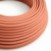 Cable eléctrico recubierto de tela color melocotón - The Original Creative Cables, para lámparas modernas y coloridas - RM23
