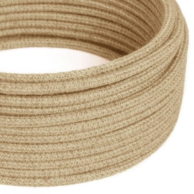 Cable Eléctrico Redondo Recubierto en Jute RN06