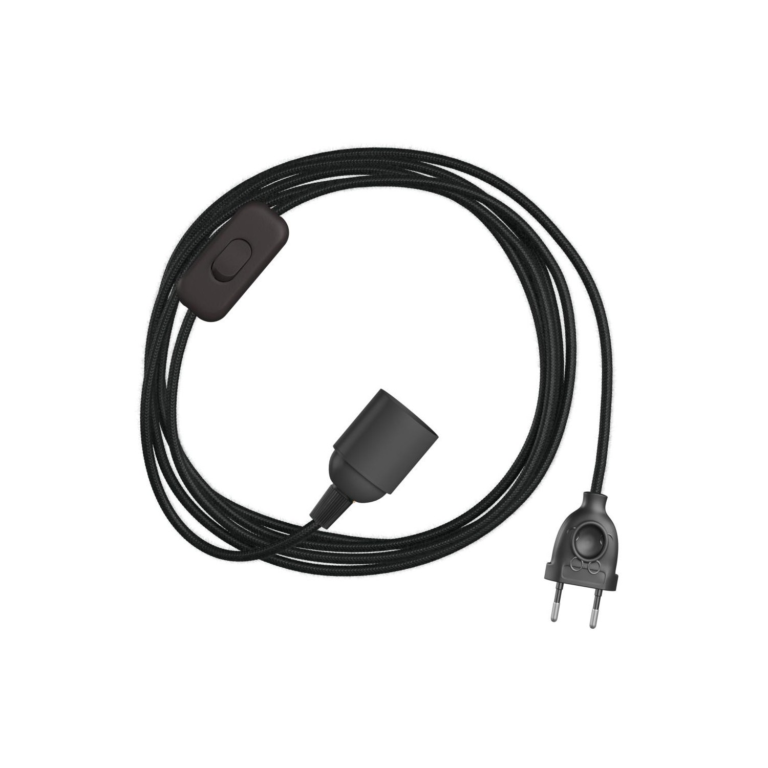 Juego de cables SnakeBis con portalámparas y cable de tela
