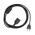 Juego de cables SnakeBis con portalámparas y cable de tela