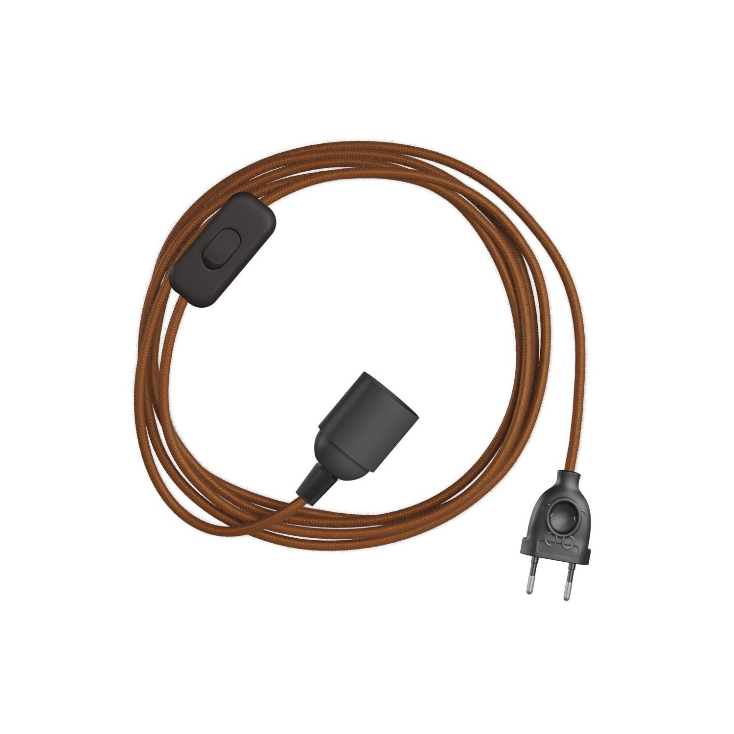 Juego de cables SnakeBis con portalámparas y cable de tela