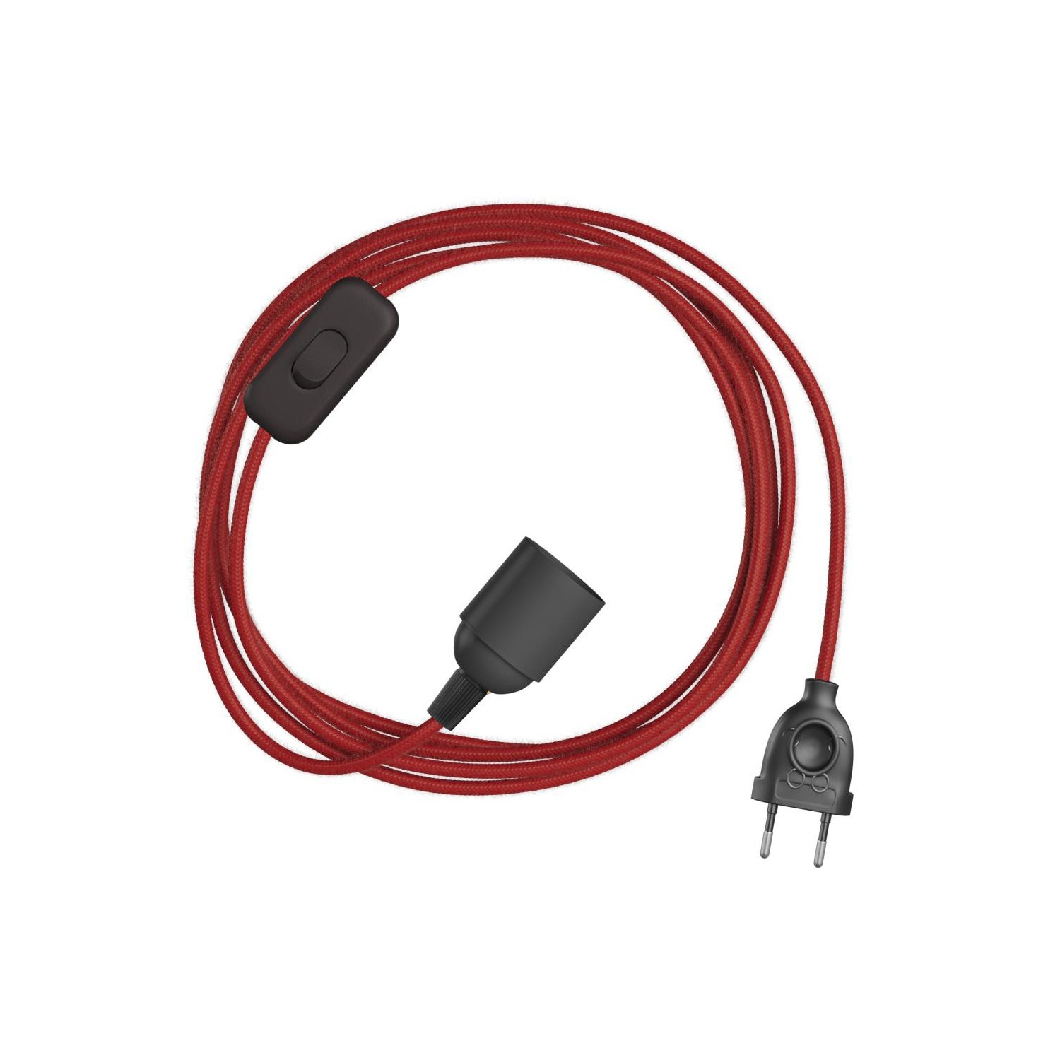 Juego de cables SnakeBis con portalámparas y cable de tela