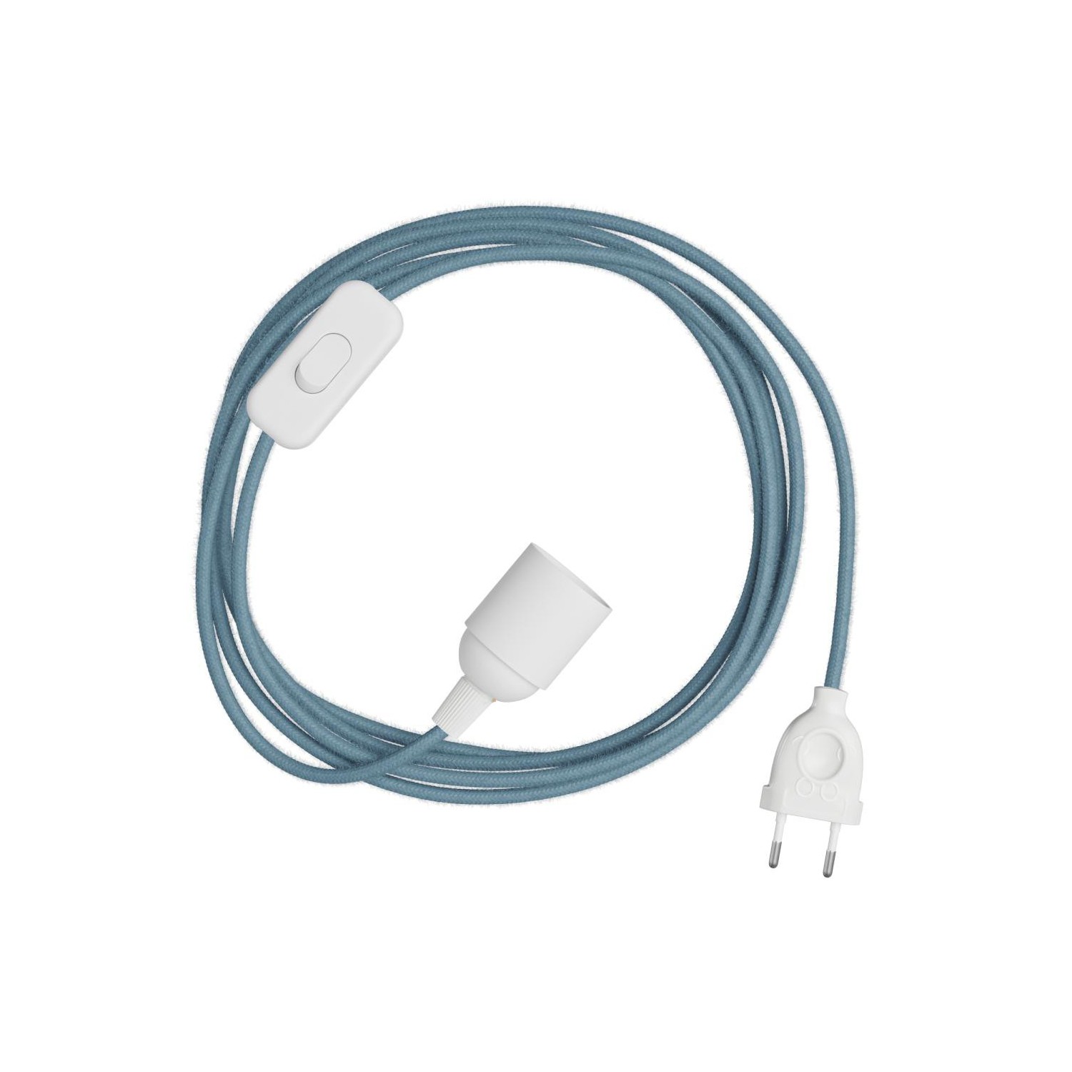 Juego de cables SnakeBis con portalámparas y cable de tela