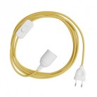 Juego de cables SnakeBis con portalámparas y cable de tela