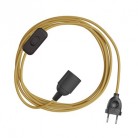 Juego de cables SnakeBis con portalámparas y cable de tela