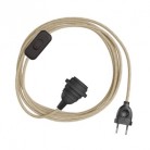 Lámpara enchufable SnakeBis para pantalla con cable de telao