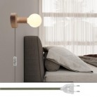 Lámpara Spostaluce de madera para techos y paredes